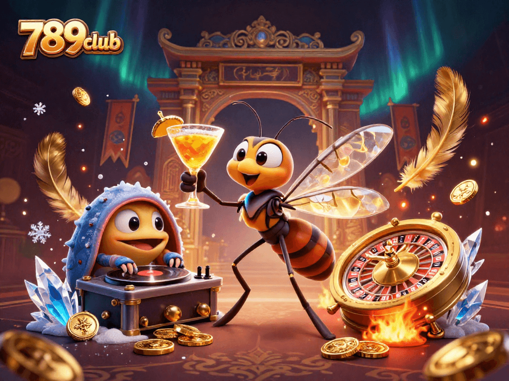 Join the excitement of 789club with vibrant gaming elements and engaging characters.