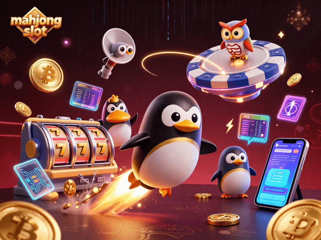 Mengalami keseruan mahjong slot dengan tema kasino yang dinamis dan elemen cryptocurrency menarik.