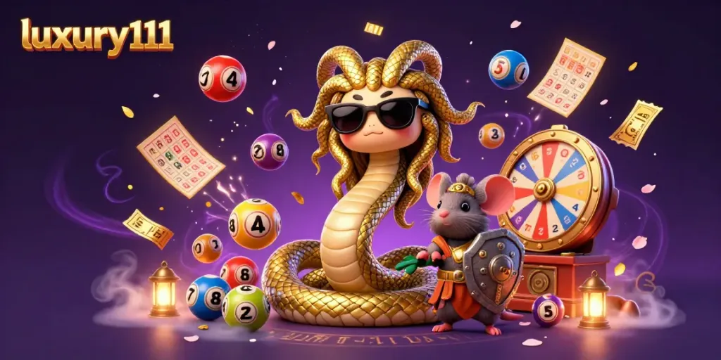 Engage in thrilling gaming experiences with luxury111 featuring vibrant lottery elements and lively characters.