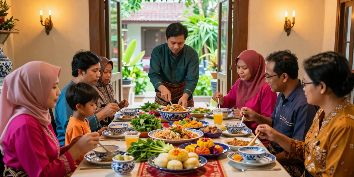 Celebrating Nyonya4D cuisine with vibrant dishes and family traditions.