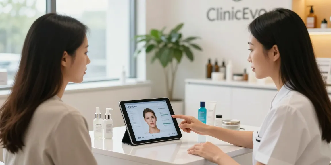 ClinicEvo cheaper than QOVES analysis in a welcoming aesthetics clinic