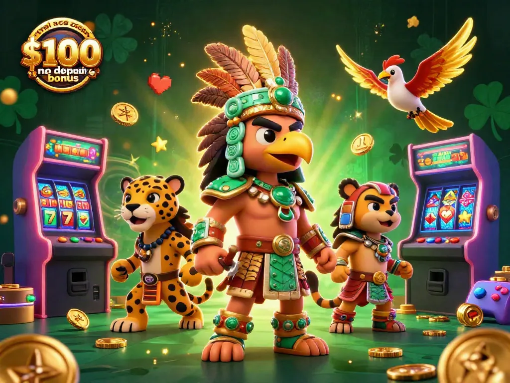 Discover winning opportunities with royal ace casino $100 no deposit bonus surrounded by dynamic gaming elements.