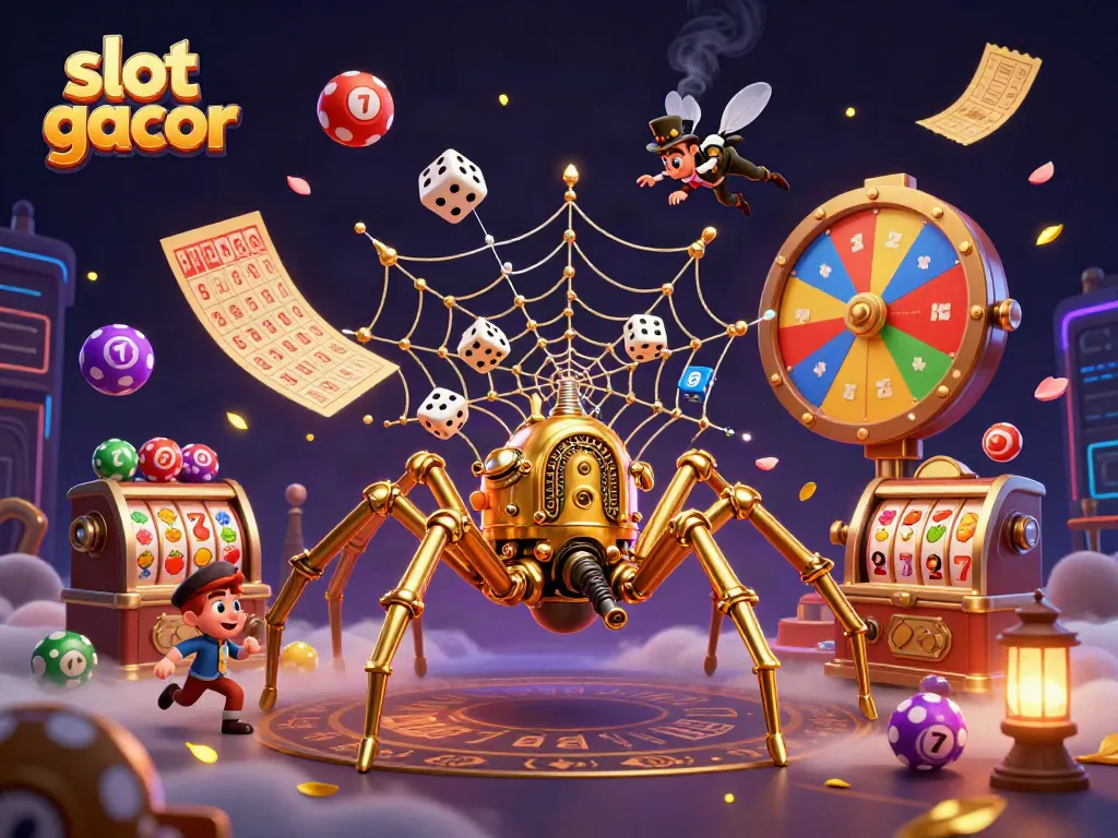 Menangkan permainan slot gacor dengan ilustrasi 3D yang menarik dan penuh detail.