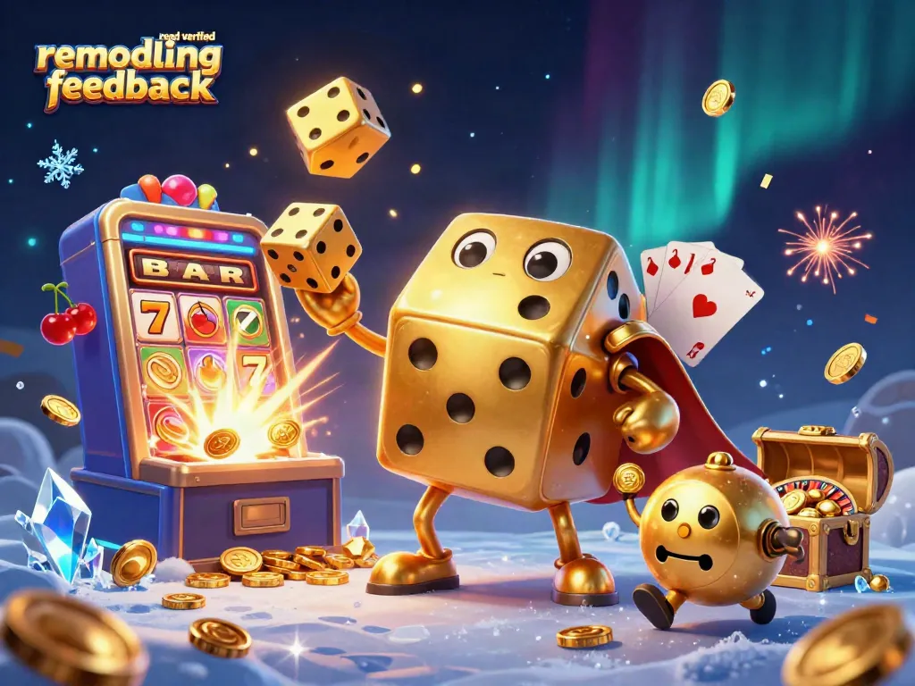 Engage with our scene featuring golden dice and exploding jackpots, showcasing read verified remodeling feedback.