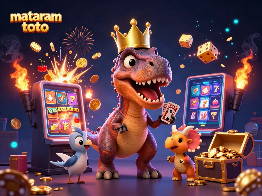 Catch exciting mataram toto gameplay with colorful characters and lively gaming elements.