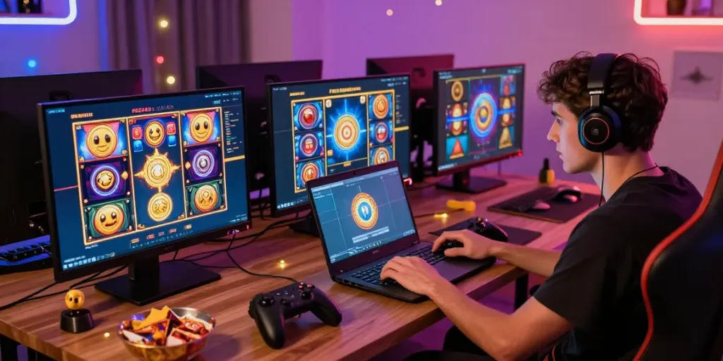PESGSLOT gaming session with vibrant graphics and engaging atmosphere