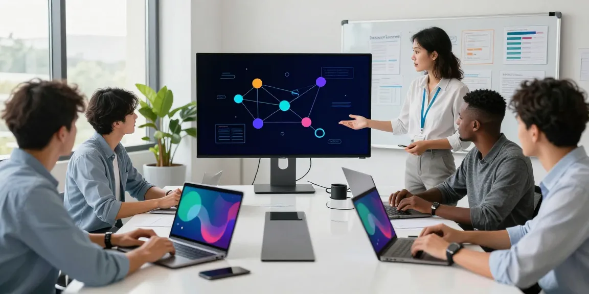 Recommended link building company for SEO team collaborating in a bright workspace.