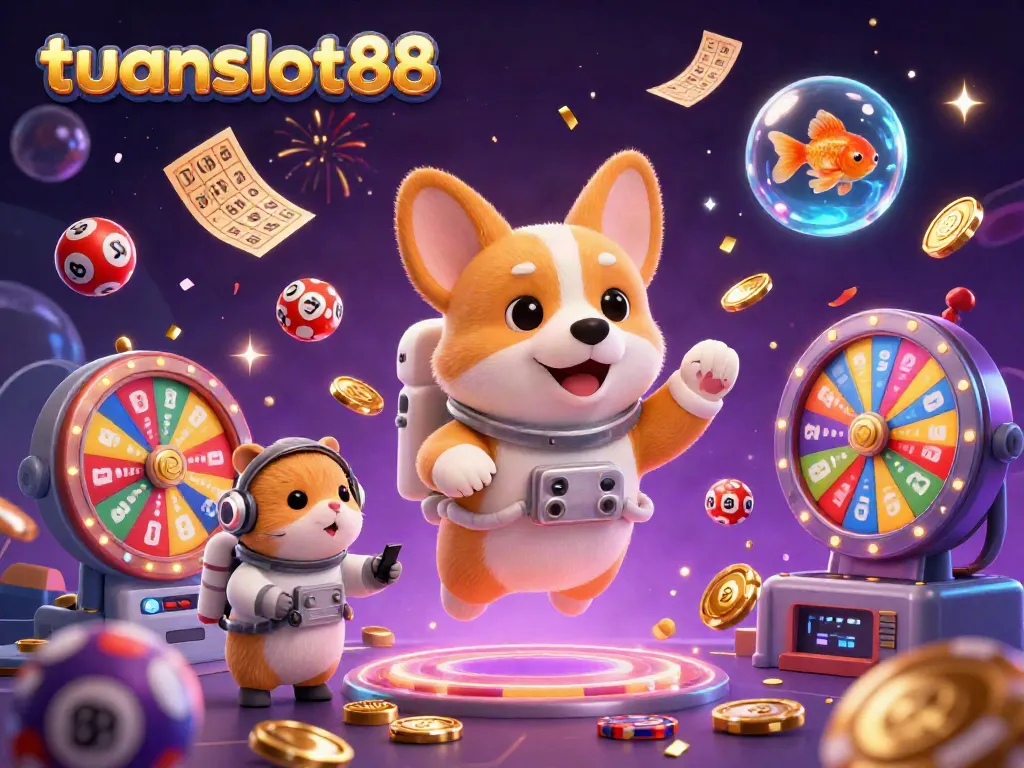 Menangkan hadiah slot di tuanslot88 dengan karakter lucu di kasino luar angkasa.