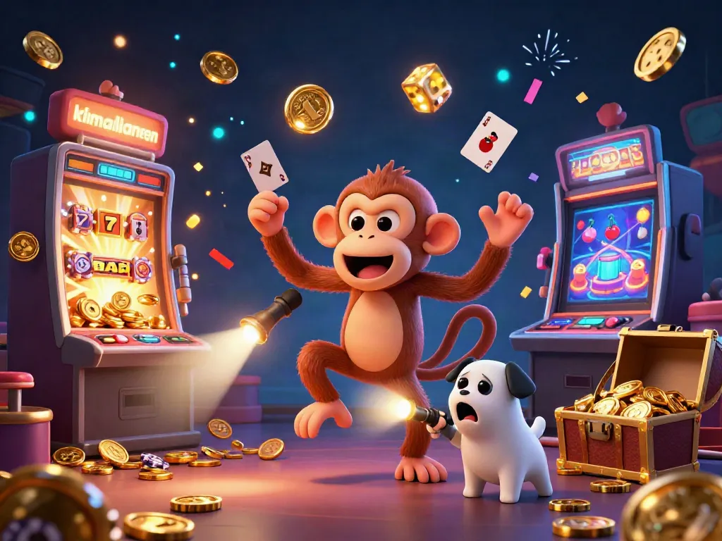 Experience thrilling gameplay at klimaalliansen with slot machines bursting with coins and lively casino elements.