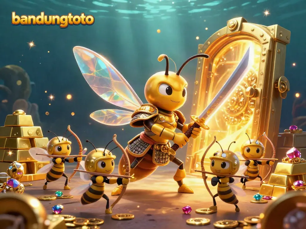 Experience the vibrant gaming scene with Bandungtoto's dynamic characters and treasures.