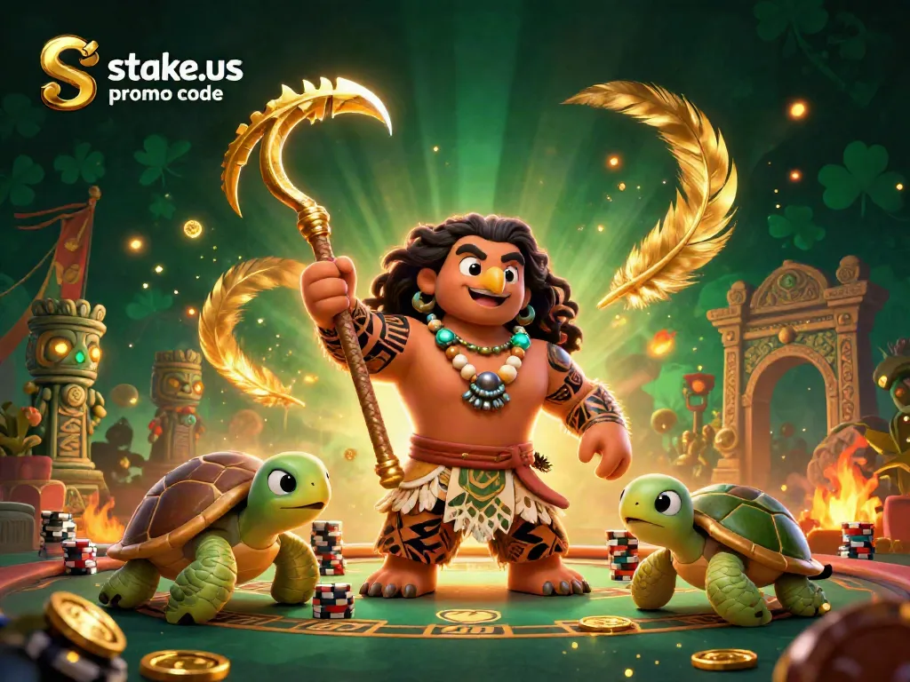 Play with the latest stake.us promo code for amazing bonuses and free coins at a lively poker table.